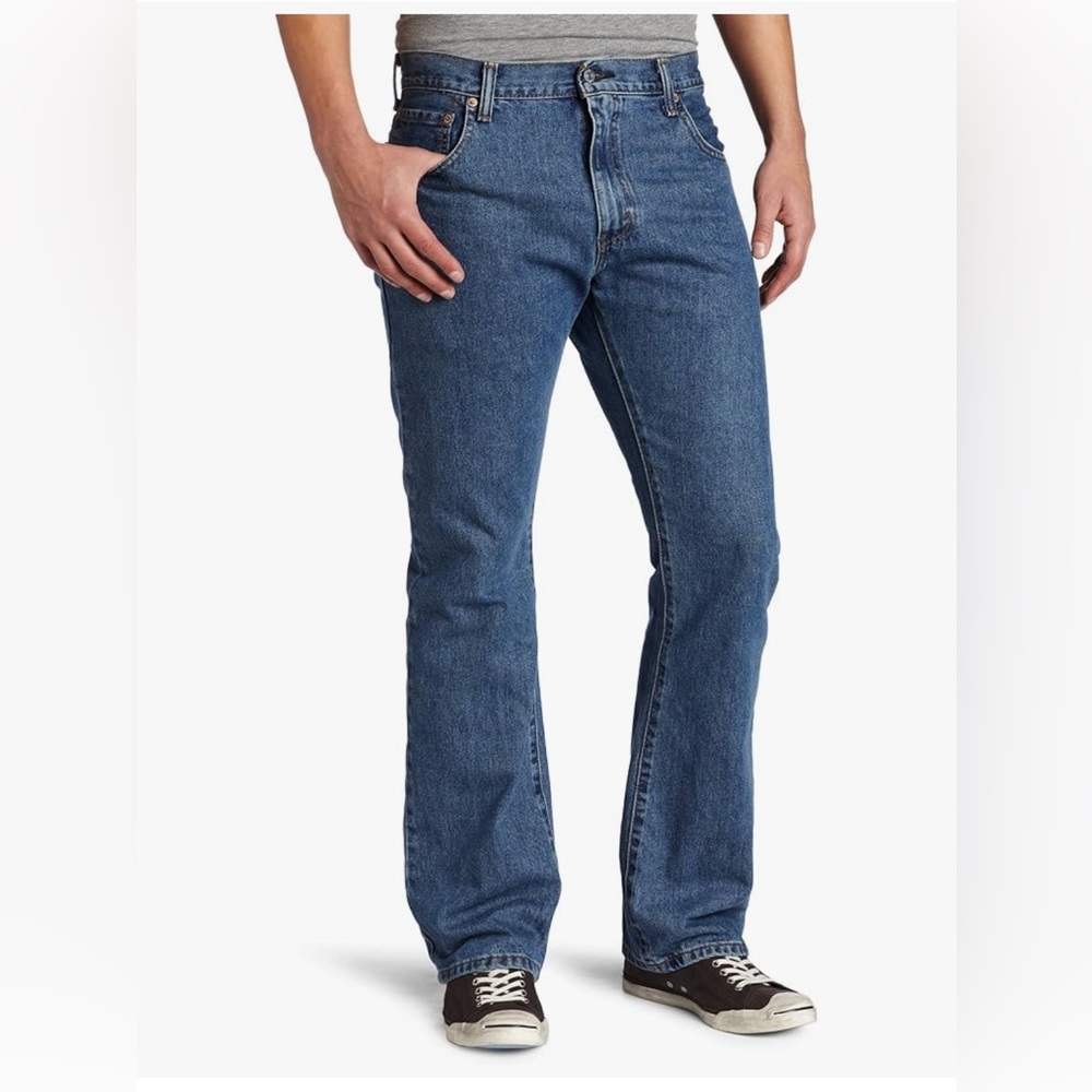 Men's Levi’s Strauss Bootcut Fit Blue Jeans